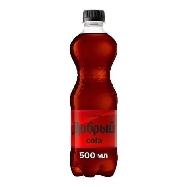 Газированный напиток Добрый Cola без сахара 500 мл