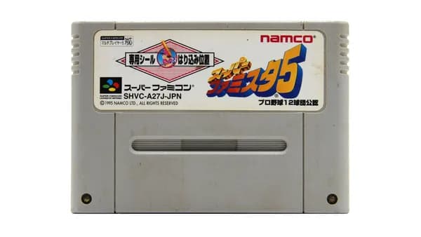 Super Famista 5 (Super Famicom, без коробки, NTSC-J) Винтаж