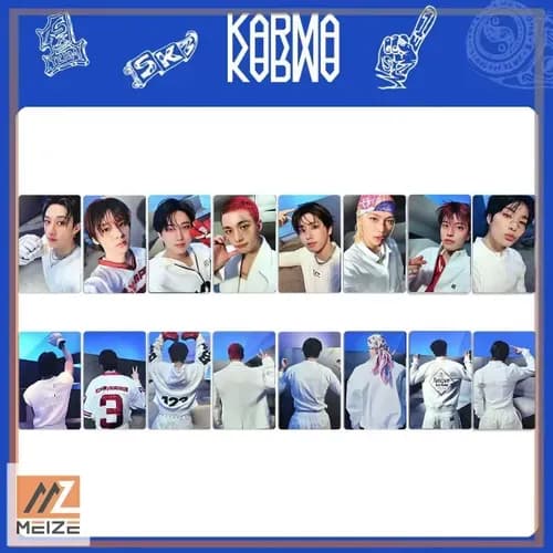 Карточки STRAY KIDS KARMA карты Straykids K-pop карточки коллекционные 5.4*8.6cm 8шт