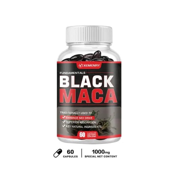 Биологически активная добавка Xemenry Black Maca: повышает либидо, увеличивает физическую силу и выносливость.