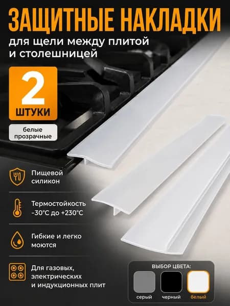 Защитный экран от брызг на плиту, 4 см, 1 шт