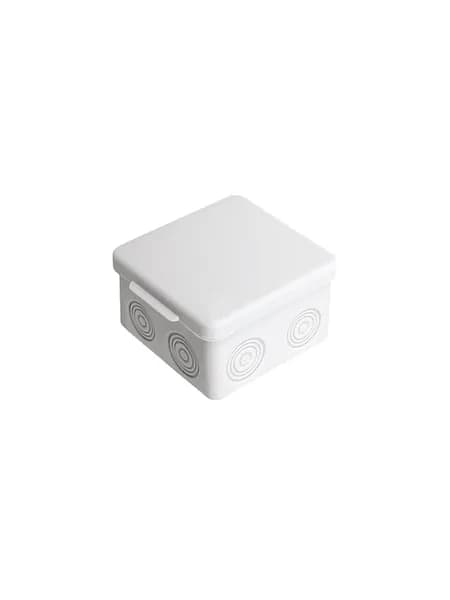 Распаячная коробка ОП 80х80х50мм, крышка, IP54, 7вх., без гермовводов TDM SQ1401-0812 5 шт