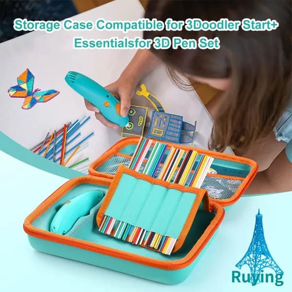 Чехол для 3D-ручки 3Doodler Start+ Essentials (2024) из ЭВА с жёсткой защитой и водонепроницаемостью