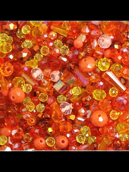 Хрустальные бусины Faceted Beads, цветные
