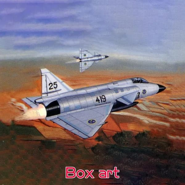 Сборка 1: 144 Шведский истребитель AJ37 Ray