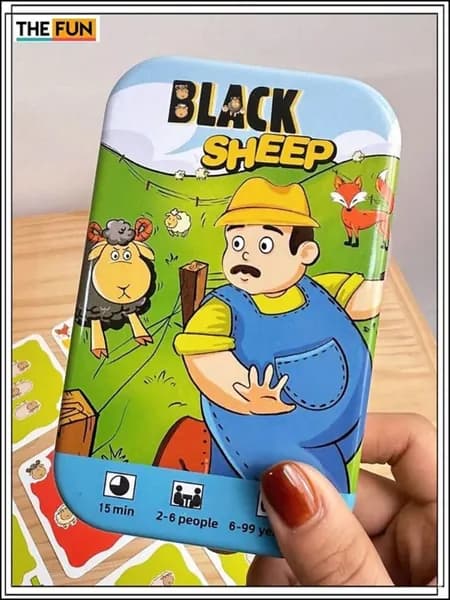 Настольная Карточная Игра Настольная Iron Box Drecksau Black Sheep Игра Новая Версия Игры-.
