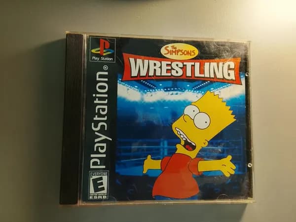Диск с винтажной игрой для слабого ПК Wrestling