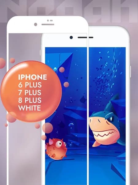 Защитное стекло для iPhone 7 Plus / 8 Plus