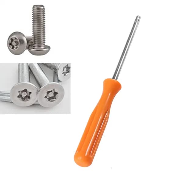 Отвертка Torx T8 для разбора консолей и геймпадов PS3 / PS4 / XBOX 360 / ONE / Series S X (с отверстием в центре)