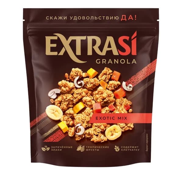 Гранола-мюсли Extrasi Экзотик микс, 300г