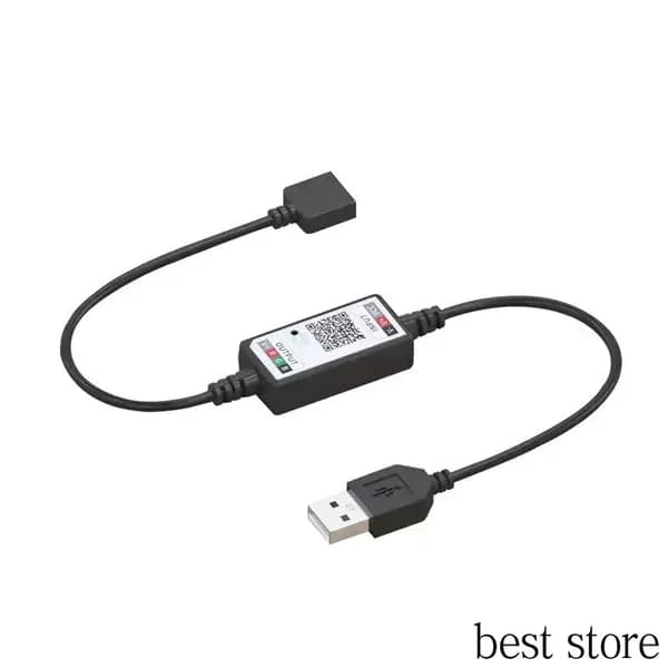 Bluetooth 5.0 мини Контроллер управления светом для USB 5V 6A RGB светодиодной ленты