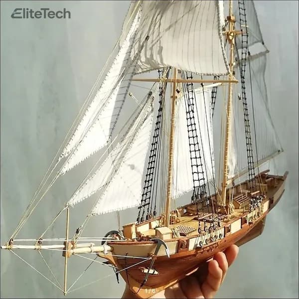 модели для сборки/ деревянная модель корабля/Харко