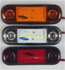 Фонарь контурный универсальный 160 жёлтый led 12в next арт.160-00-led-next