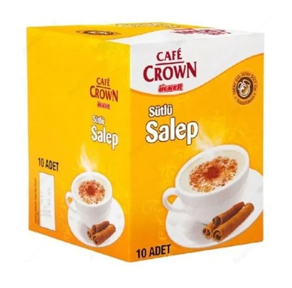Ulker Cafe Crown 10 порций молочного салепа 15 гр.