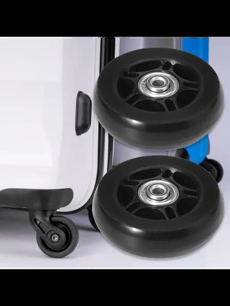 2шт каучуковые колесики для тележки Муте 60х24мм