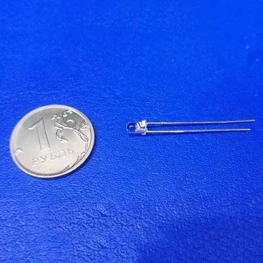 10 шт. Инфракрасный светодиод 3 мм ( 940nM,20 mW,FYL-3014IRAC1A)