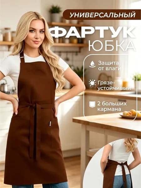 Фартук-юбка кухонный рабочий