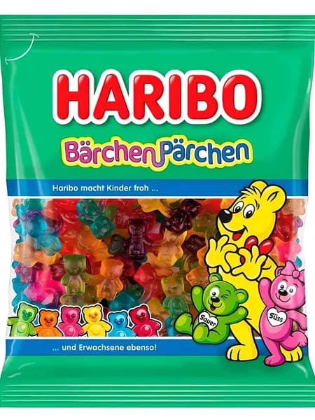 Мармелад жевательный Haribo Медвежья Пара 160гр Германия