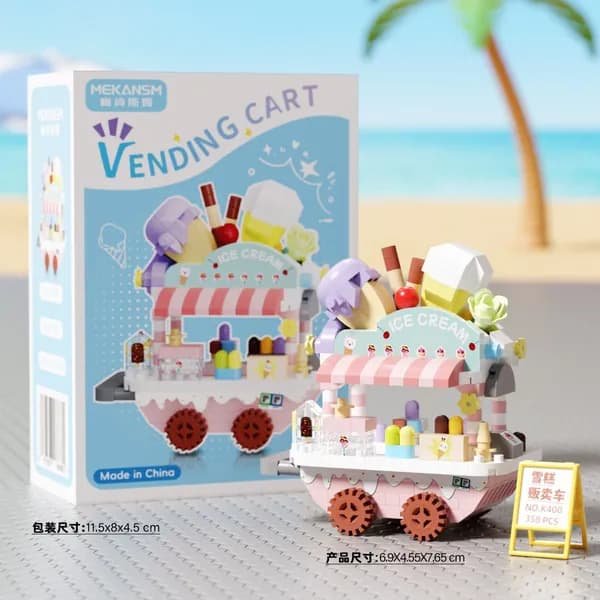 Конструктор совместимый с Lego "Уличная еда, фудтрак"