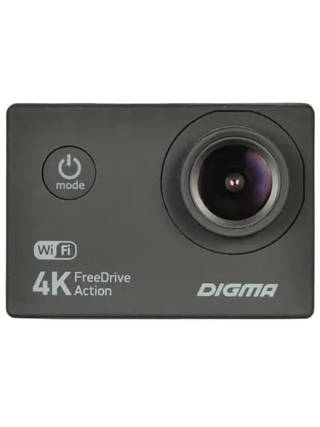 Видеорегистратор Digma FreeDrive Action 4K WiFi Black (Черный)