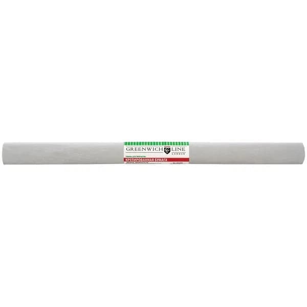 Бумага крепированная Greenwich Line 50*250см, серая, плотность 32г/м2 /1шт.