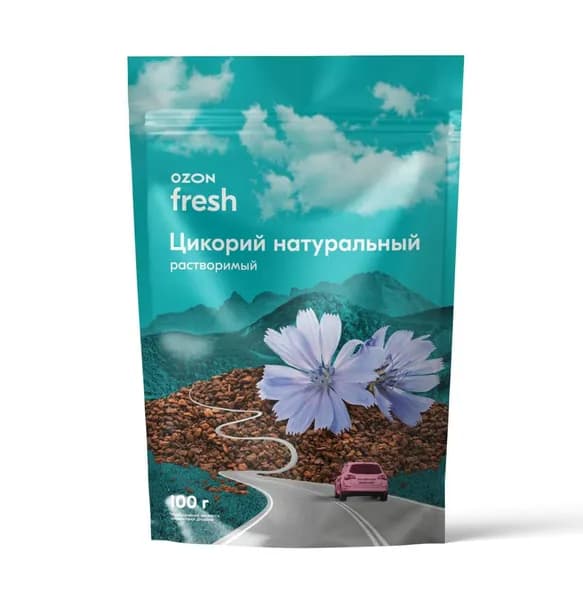 Цикорий растворимый гранулированный 100 г, Ozon fresh