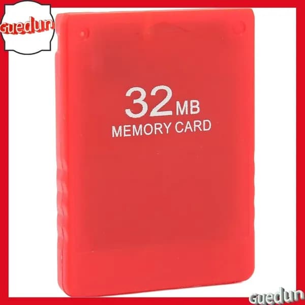 Карта памяти для PS2 красный