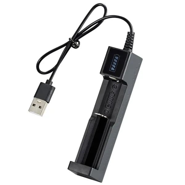 Умное USB-зарядное устройство для литиевых аккумуляторов 18650 с защитой и индикатором заряда