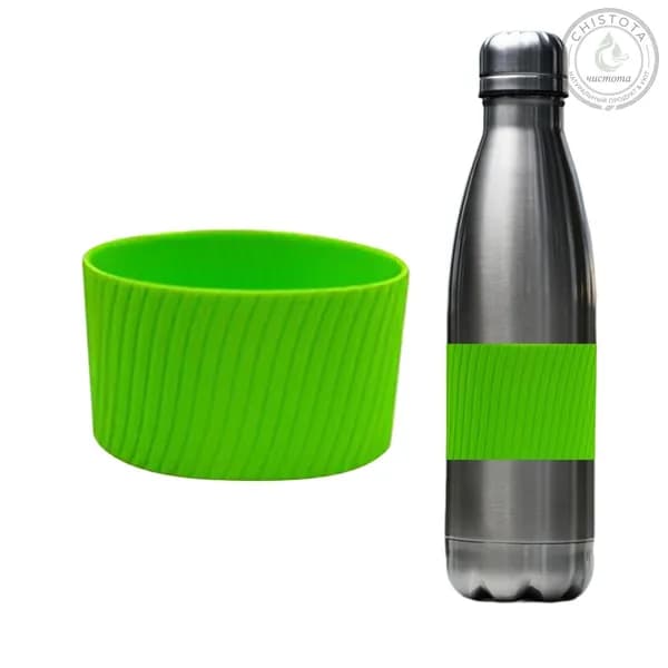 Многоразовый рукав для кофе горячих напитков, зеленый