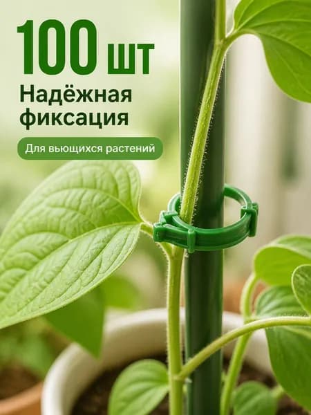 Подвязка для растений 100 шт