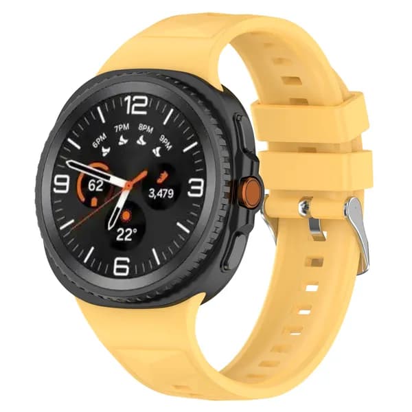 Спортивный силиконовый ремешок для Samsung Watch 8 40 мм 44 мм, Замена ремешка для Samsung Watch 8Classic 46 мм, Ледяной кристальный узор