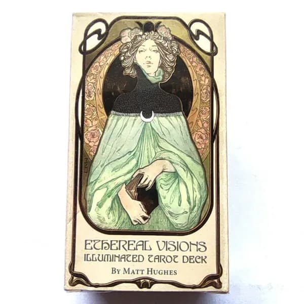 Nike Гадальные Карты Таро Эфирных видений (80 карт с инструкцией) / Ethereal Visions Illuminated Tarot