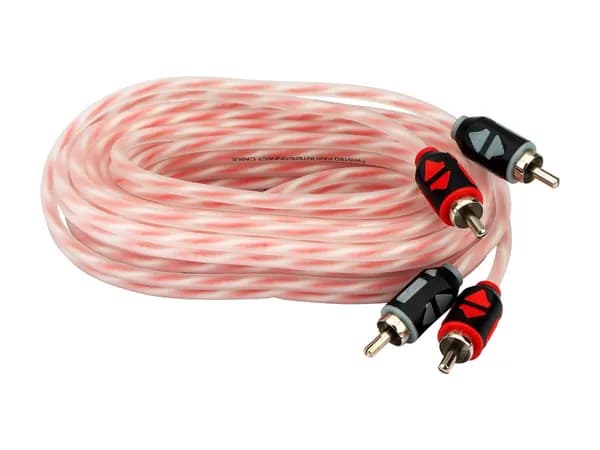 Межблочный кабель rca 2 канала, 3м, витая пара, Aura RCA-A130 Mk