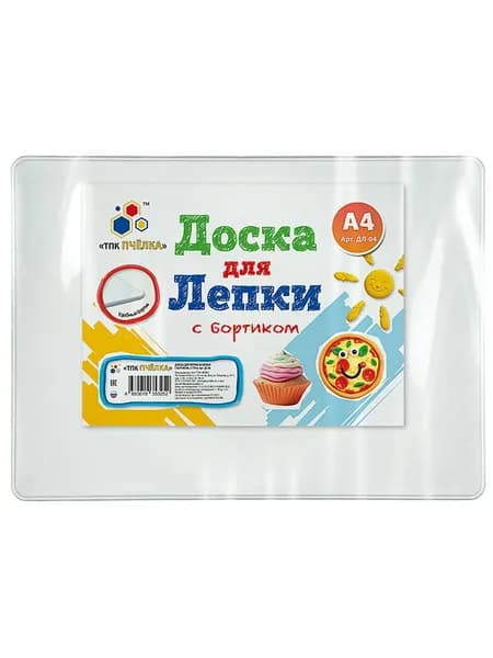 ТПК Пчелка Коврик для стола 28 см x 25 см, материал: Пластик