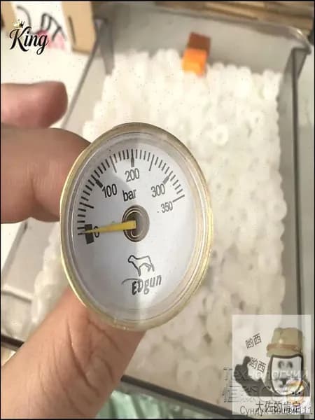 Манометр 350Atm, D25, G1/8, для винтовки, для баллона, PCP, для заправочной станции (R)