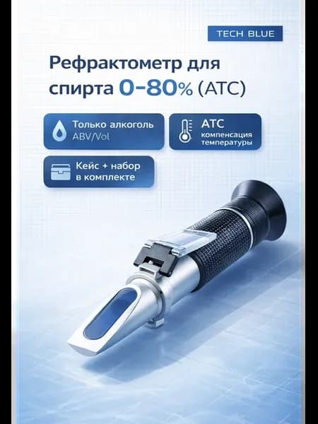 Рефрактометр для спирта оптический ручной