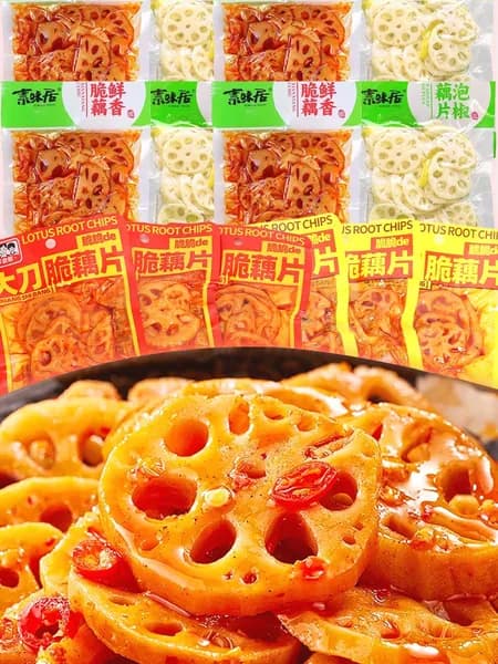 10 шт.лотос маринованный,корень лотоса маринованный