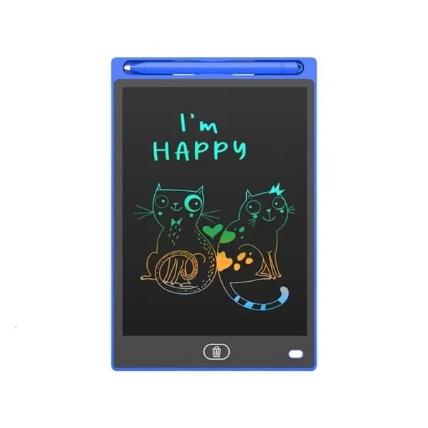8.5 дюймовая LCD панель для письма с чувствительностью к давлению портативный инструмент для заметок, Синий