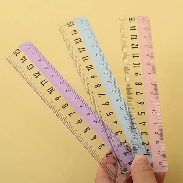 15cm Прозрачная линейка