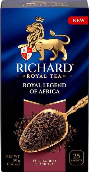 Чай черный RICHARD ROYAL Legend Of Africa, 25саш