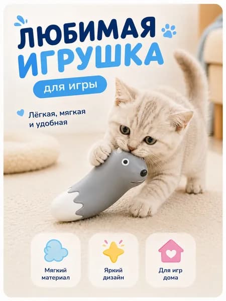Пищащая игрушка для собак на любой вкус, для активных игр и здоровья зубов, 4 забавных дизайна