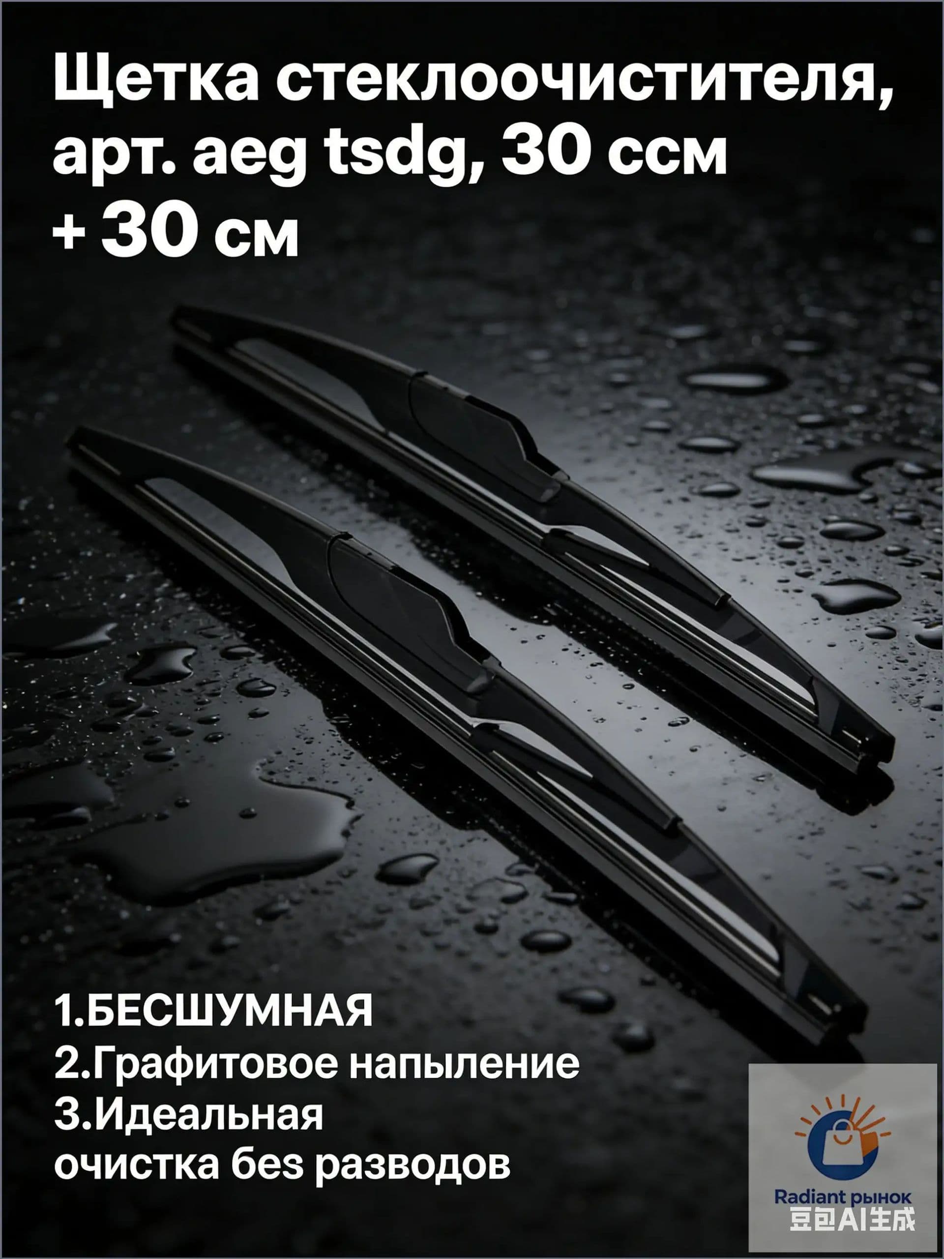 300мм Щетка стеклоочистителя задняя RD5 дворник Nissan Qashqai Ниссан Кашкай