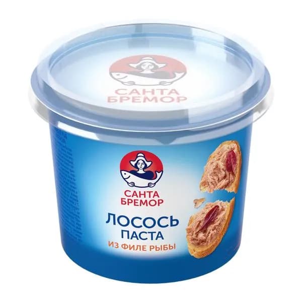 Паста из филе лосося Санта Бремор 140г