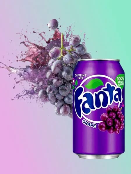 Газированный напиток Fanta Grape (Виноград), 355 мл, США
