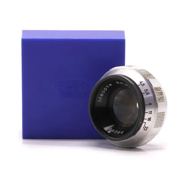 Объектив Meopta Belar 4.5/105mm в упаковке
