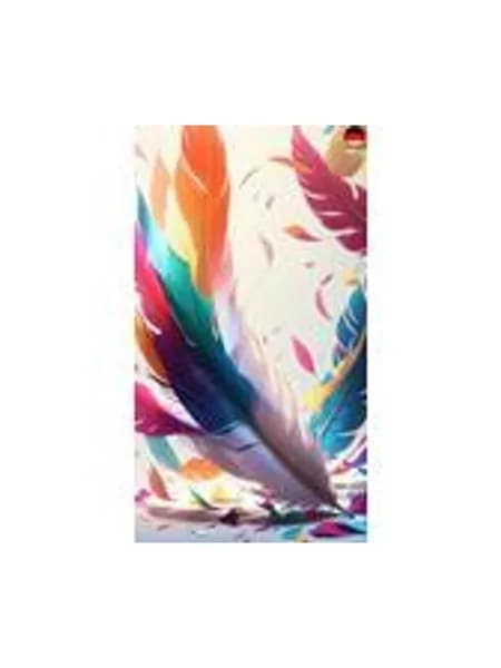 ZHUMUTO Алмазная мозаика для взрослых XXL, 40x70 см, перья
