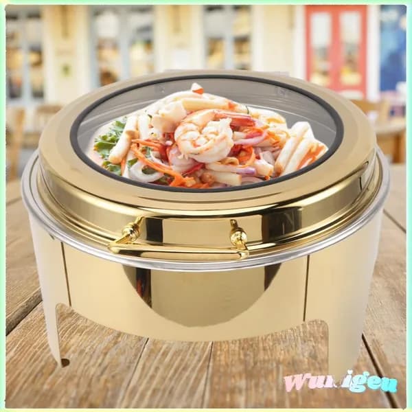 Круглая жаровня для фуршета