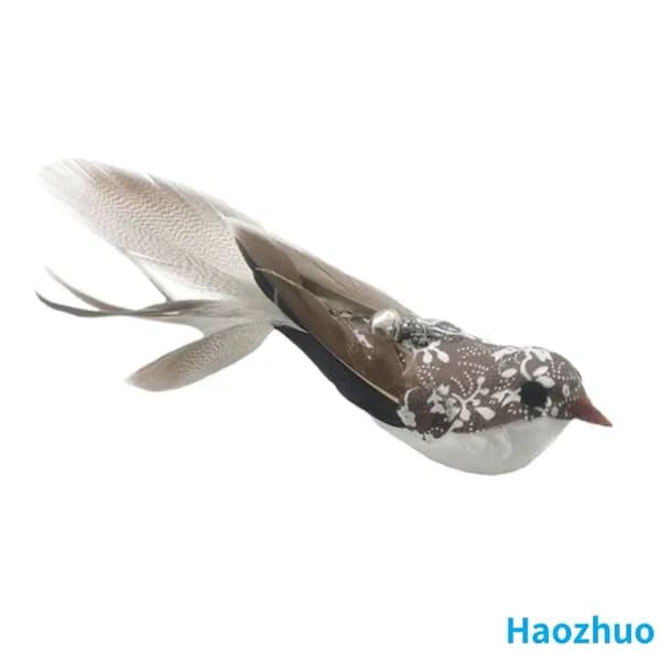 Заменяемая насадка для кошачьей удочки с перьями, длина 20 см