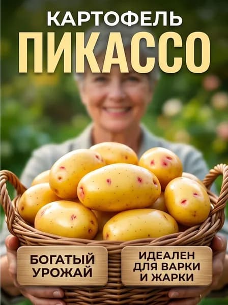 Картофель ПИКАССО (Семена Алтая), 0,02 г. Высокоурожайный!
