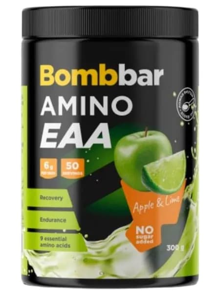 Аминокислоты EAA Bombbar 300 гр Яблоко лайм